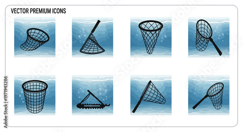 Fishing Nets Collection: Various Designs for Aquatic Capture