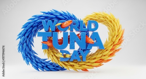 World Tuna Day Awareness Campaign Logo.
