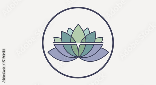 Buddha meditates on a peaceful Day by the serene lotus flower