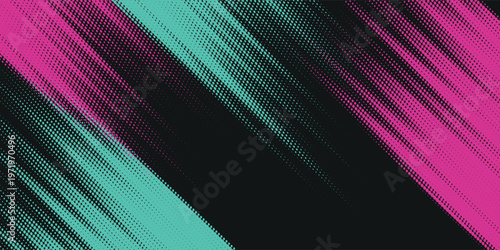 Car sticker wrap banner abstract sporty lines pink blue greenish grunge color combination brush storm thunder modern pattern racing motorsport. vector illustration