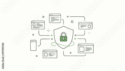 Secure Digital Network - Shielding Data with Encryption and Protection.