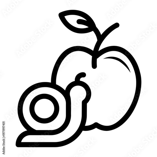 fruit Line Icon