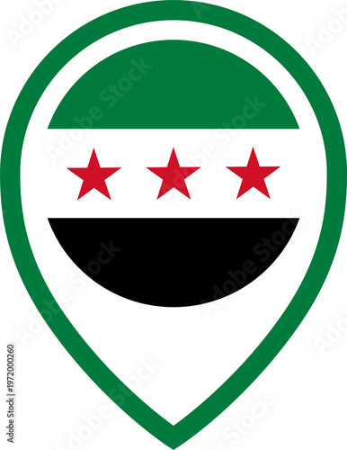 Photography syria flag