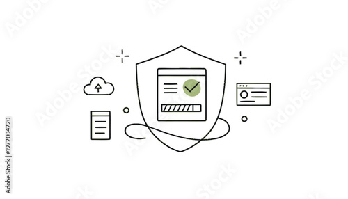 Shielded Website Security with Data Protection and Cloud Integration.
