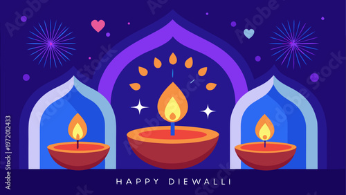 Colorful alarm clock with stars and moon in a night sky theme