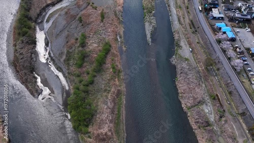 田舎の河川