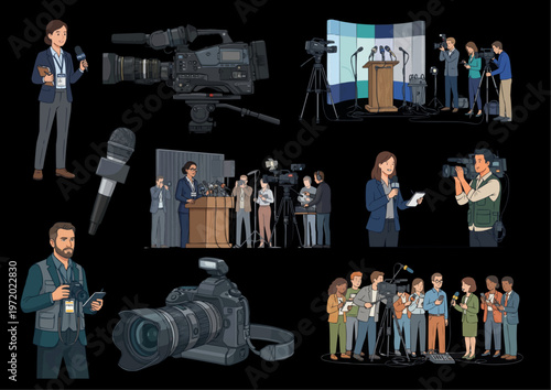 World Press Freedom Day: Journalists, Media Coverage, and News Reporting in Action
