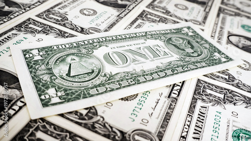 stack of one-dollar bills