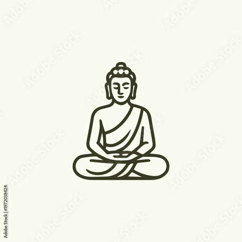 Buddha Meditation Logo