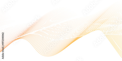 Dynamic minimal smoke sound line. Energy abstract smooth colorful gradient frequency isolated element creative blend. Science tech swirls with thin twisted connected vibration curve lines design.