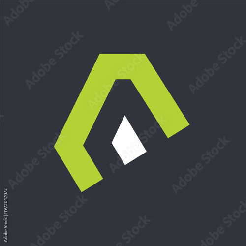 abstract AG or E letter logo icon vector element concept design for branding .