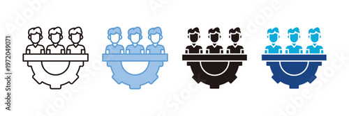 Managing Icon Set Multiple Style Collection