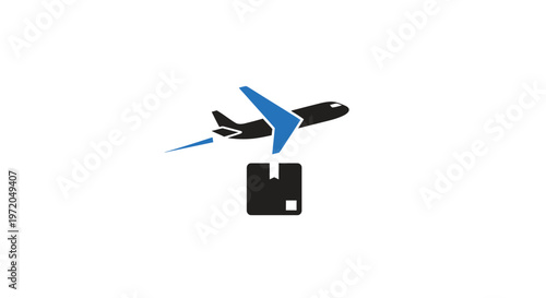 Airplane Takes Off With Luggage.