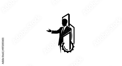 "A massive container ship at a busy industrial port during sunset