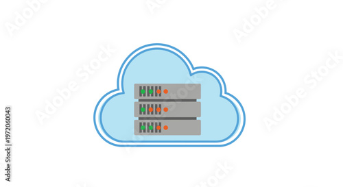 Cloud Server Storage Data Center.