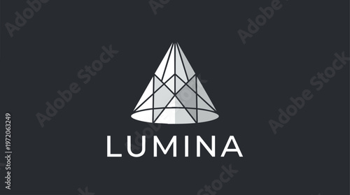Lumina Logo Design Template.