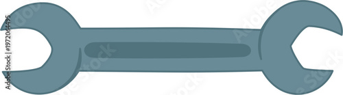 illustration of a double open-end wrench