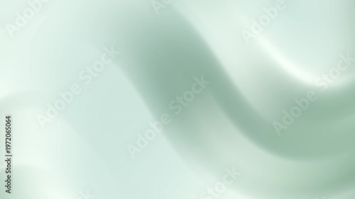 Abstract gradient design with sage green aesthetic in motion