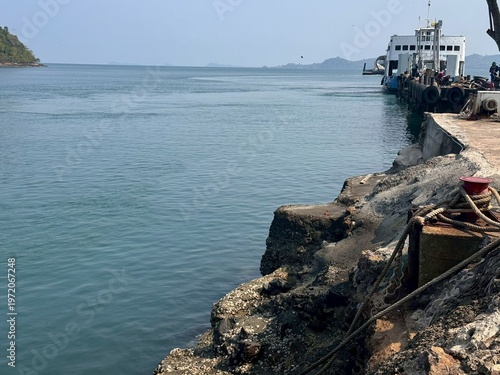 fishing boats in the harbor