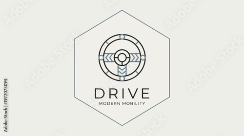 Modern mobility logo design.