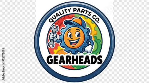Gearheads Quality Parts Co Logo.