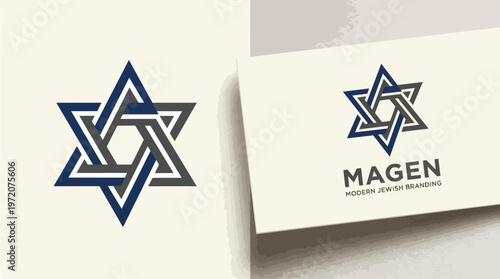 Magen David Jewish Symbol.