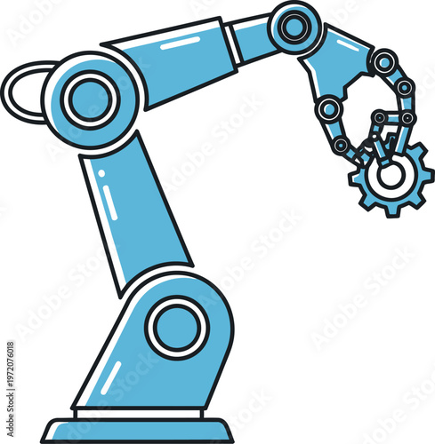 Central processing unit microchip with AI abbreviation and circuit board connections technology innovation concept.