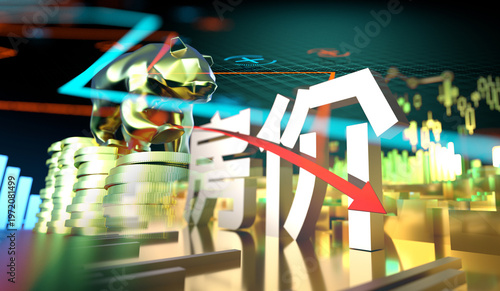 Photos Business failures, economic bankruptcies, declining housing prices, and a sluggi