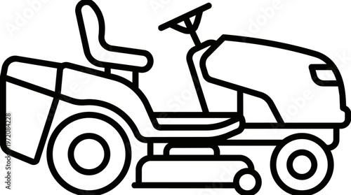 Riding Lawn Mower Tractor.