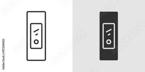 Fitness Band Icon representing wearable technology used to track physical activity, heart rate, steps, sleep, and overall health metrics.