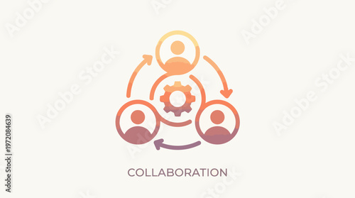 Collaboration Teamwork Business Concept.