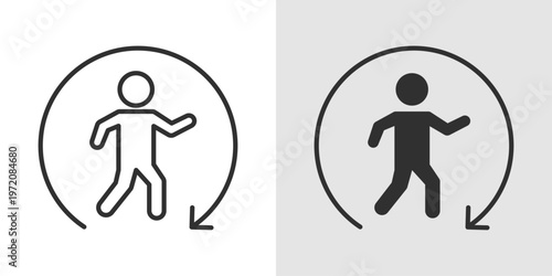 Health Sync Icon representing collective well-being, public health initiatives, social support, and community engagement aimed at improving overall health and quality of life.