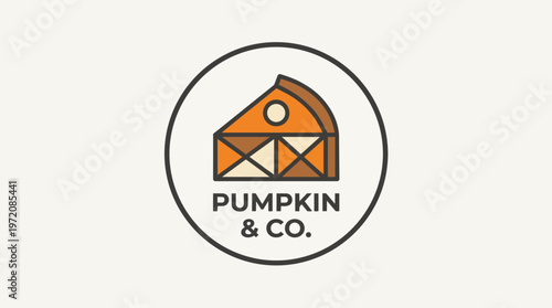 Pumpkin and Co Logo Design.