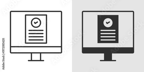 Online Appointment Icon representing digital scheduling of meetings, consultations, or healthcare visits through online platforms for convenience and accessibility.