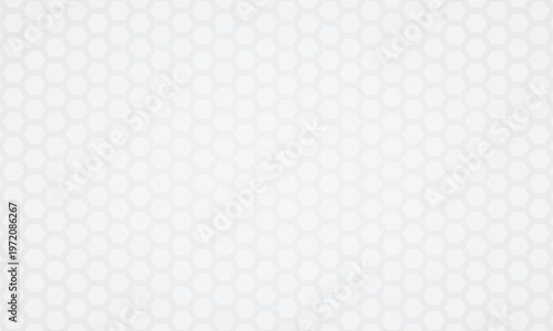 Title: Modern light gray honeycomb texture background. Clean geometric hexagonal pattern for professional business and scientific website design.
