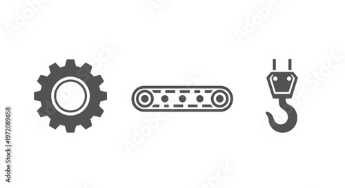 Industrial machinery parts and tools.