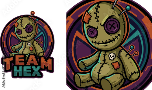 Voodoo Doll Team Hex Symbol.