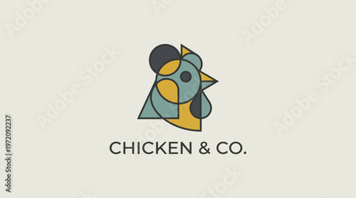 Chicken Company Logo Design.