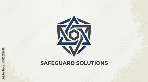 Safeguard Solutions Business Logo Design.