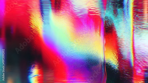 Abstract colorful glitch art texture