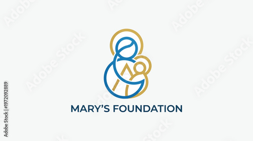 Marys Foundation Logo Design.