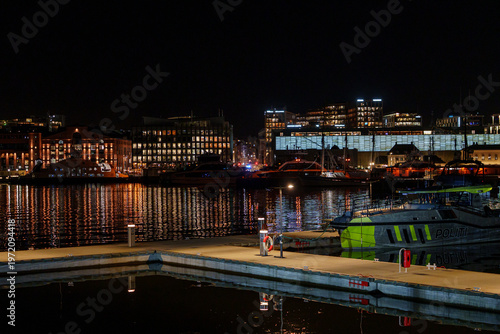 Photography Abends in Oslo, Norwegen