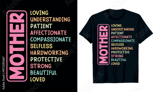Mother's Day-MOMMY i t-shirt design