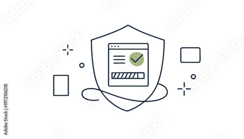 Digital Security Shield - Protecting Online Data and Privacy.