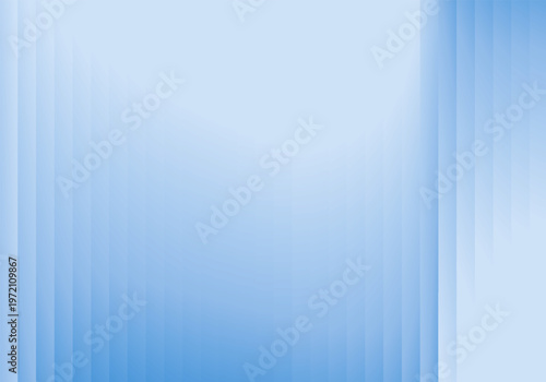 Abstract light blue background with soft gradient vertical stripes and clean sky space effect for design