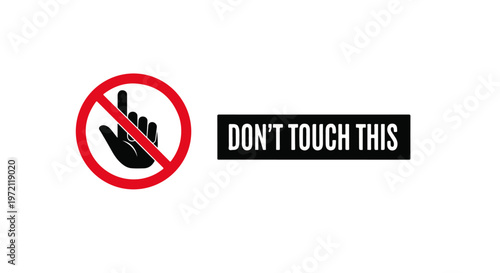 No Touch Sign Vector Warning Label Hand Contact Prohibited Symbol Museum or Sains or Store Area Location Free Download No Touch Sign Vector Warning Label Hand Contact Prohibited Symbol Museum or Sains or Store Area Location - GFXLoad