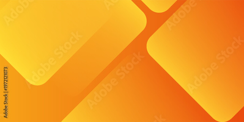 Abstract orange and yellow geometric background. Modern concept for graphic design, background, web design, poster, banner, book, slideshow. Vector illustration