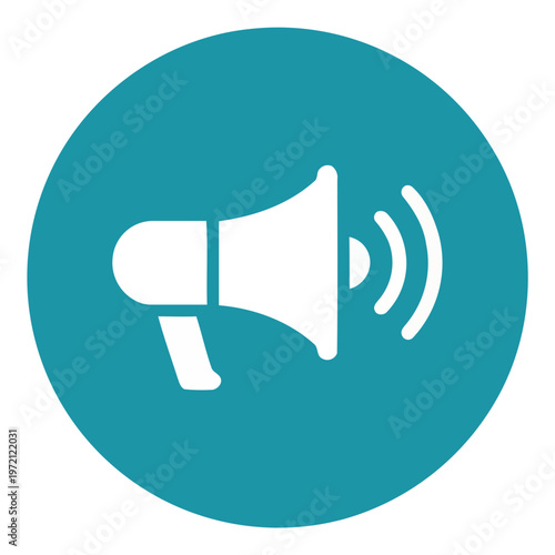 A loudspeaker emits sound waves