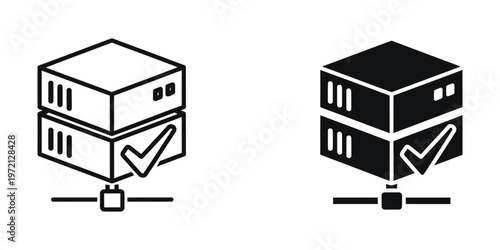 Comparison of active and inactive server or database systems with network connection