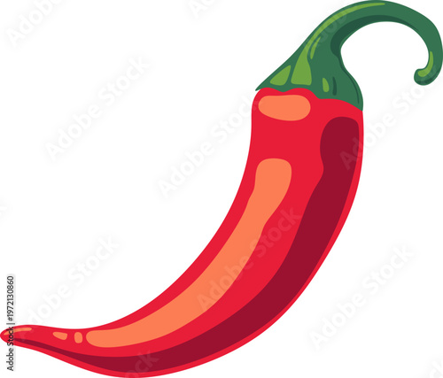 Red Chili Pepper Illustration